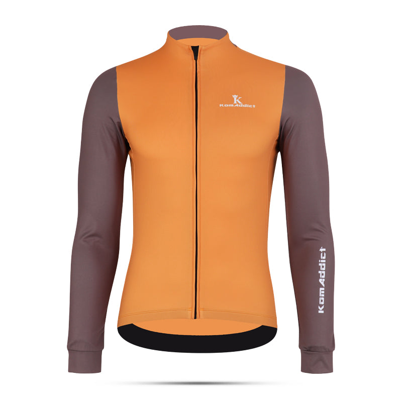 Vestes mi-saison Team - homme brun/moutarde