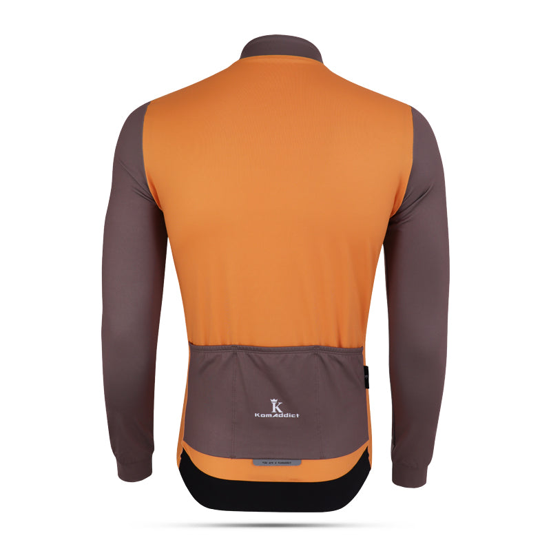 Vestes mi-saison Team - homme brun/moutarde