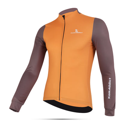 Vestes mi-saison Team - homme brun/moutarde