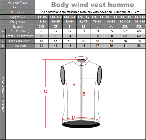 Body Wind / Veste coupe-vent
