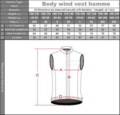 Body Wind / Veste coupe-vent