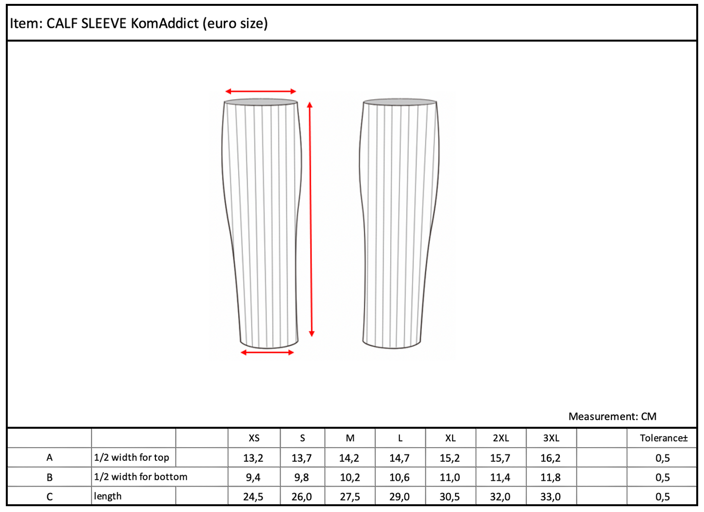 Aéro calf sleeves