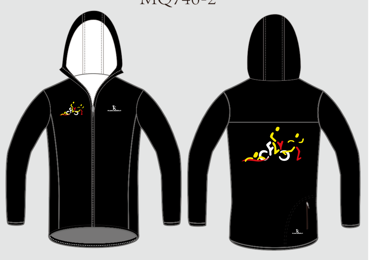 La veste Heavy Rain unisexe