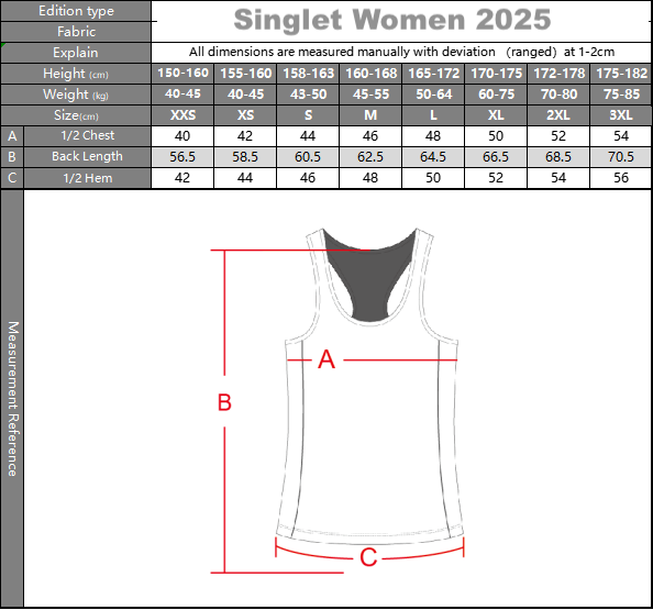 Singlet femme
