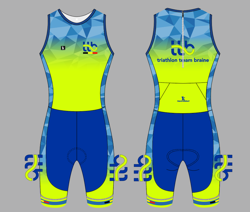 Trisuit SM back zipper homme